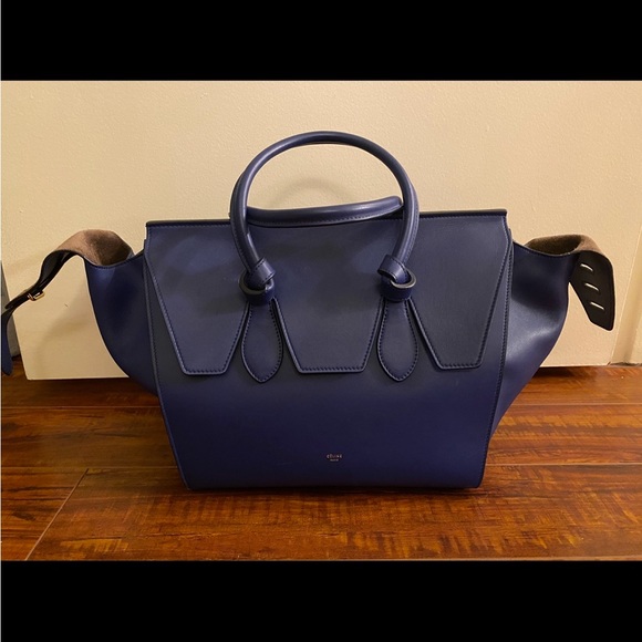 CELINE palmelato calfskin mini tie knot tote bag - Picture 1 of 4